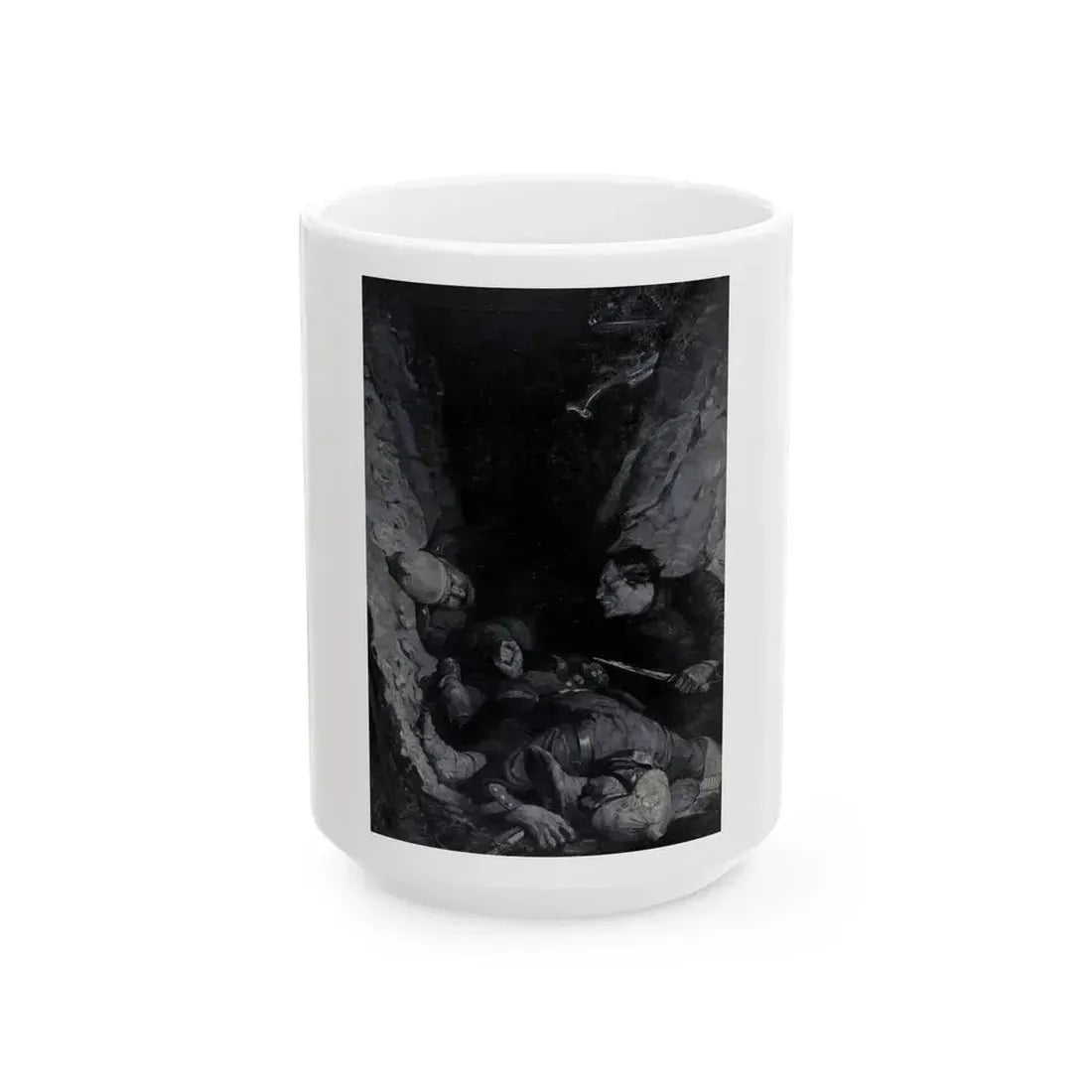 For the Great Father, Scribner's magazine interior illustration, March 1917 - White Coffee Mug - Go Mug Yourself
