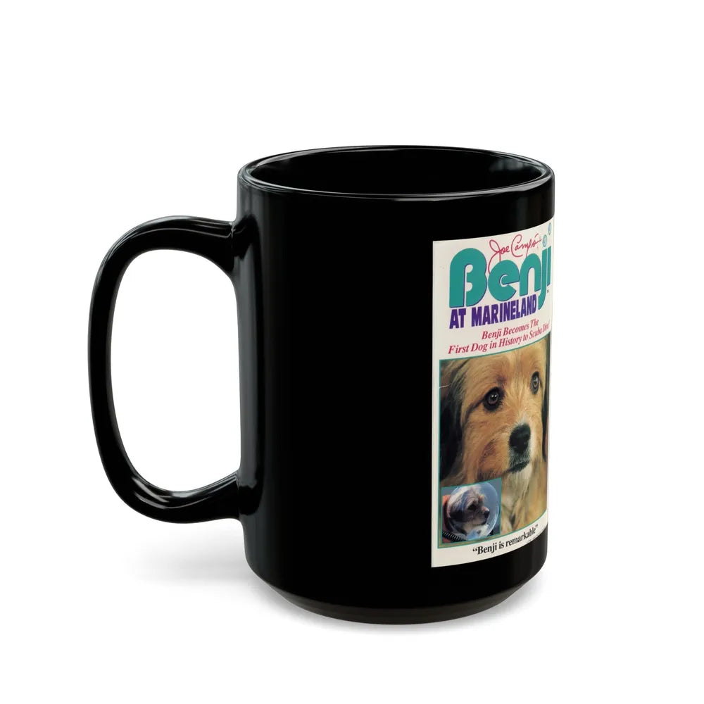 FOR THE LOVE OF BENGI (VHS COVER) - Black Coffee Mug-Go Mug Yourself