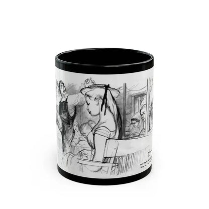 For The Love of Birdie May, Nugget magazine, October 1956 - Black Coffee Mug 11oz - Go Mug Yourself
