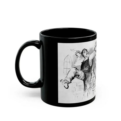 For The Love of Birdie May, Nugget magazine, October 1956 - Black Coffee Mug - Go Mug Yourself