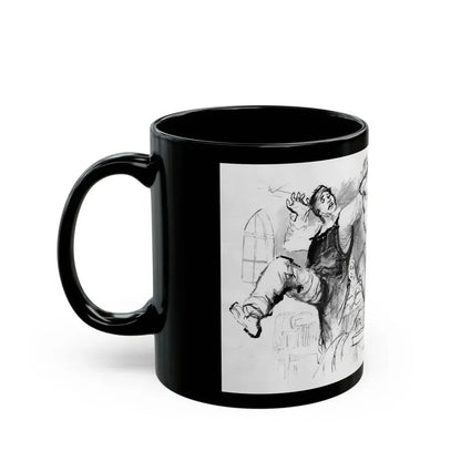 For The Love of Birdie May, Nugget magazine, October 1956 - Black Coffee Mug - Go Mug Yourself