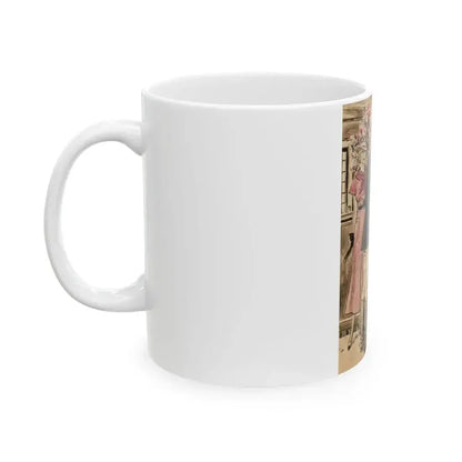 For the Love of Hell, You're Going to Play Polo in an Hour, Always Tomorrow, book illustration - White Coffee Mug - Go Mug Yourself