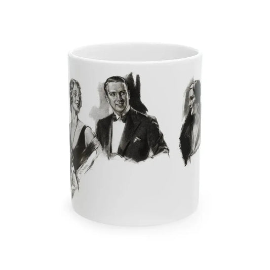 For The Love of Mike (1), Cosmopolitan, October 1930 - White Coffee Mug 11oz - Go Mug Yourself