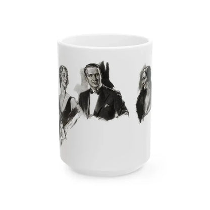For The Love of Mike (1), Cosmopolitan, October 1930 - White Coffee Mug 15oz - Go Mug Yourself