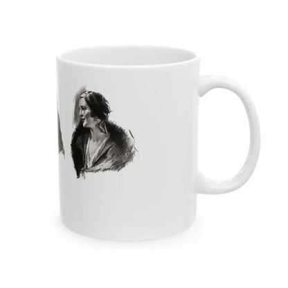 For The Love of Mike (1), Cosmopolitan, October 1930 - White Coffee Mug - Go Mug Yourself