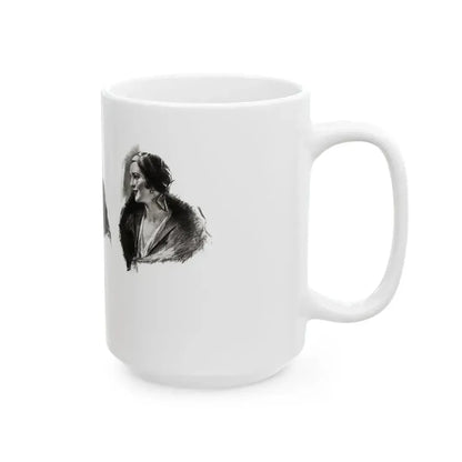 For The Love of Mike (1), Cosmopolitan, October 1930 - White Coffee Mug - Go Mug Yourself