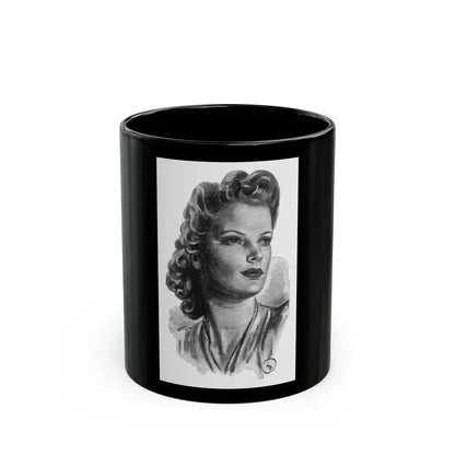 For Thursday's Child by Donald Macardle (1), Woman And Home, 1943 - Black Coffee Mug 11oz - Go Mug Yourself