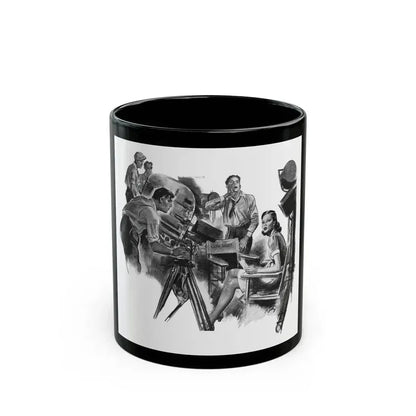 For Thursday's Child by Donald Macardle (3), Woman And Home, 1943 - Black Coffee Mug 11oz - Go Mug Yourself