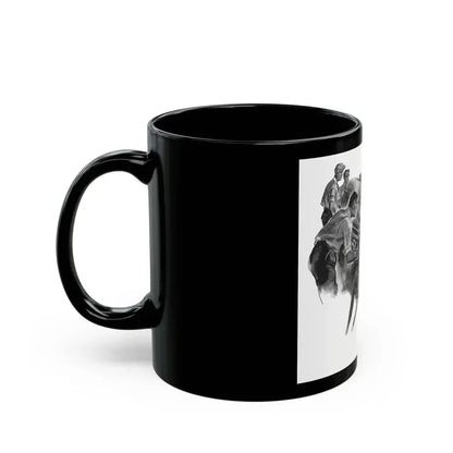 For Thursday's Child by Donald Macardle (3), Woman And Home, 1943 - Black Coffee Mug - Go Mug Yourself