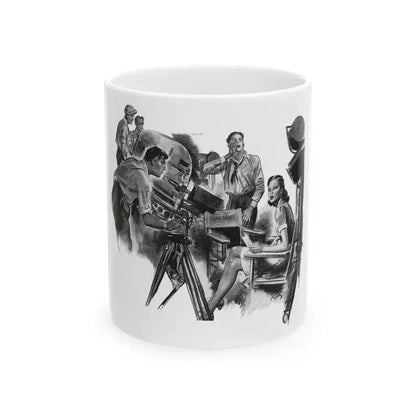 For Thursday's Child by Donald Macardle (3), Woman And Home, 1943 - White Coffee Mug 11oz - Go Mug Yourself