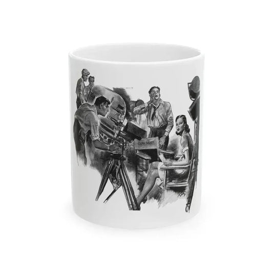 For Thursday's Child by Donald Macardle (3), Woman And Home, 1943 - White Coffee Mug 11oz - Go Mug Yourself