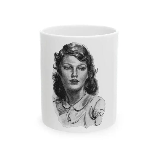 For Thursday's Child by Donald Macardle (4), Woman And Home, 1943 - White Coffee Mug 11oz - Go Mug Yourself