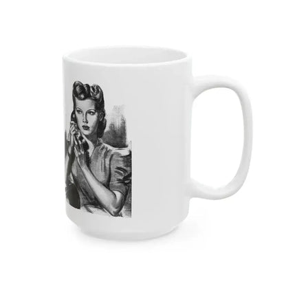 For Thursday's Child by Donald Macardle (5), Woman And Home, 1944 - White Coffee Mug - Go Mug Yourself