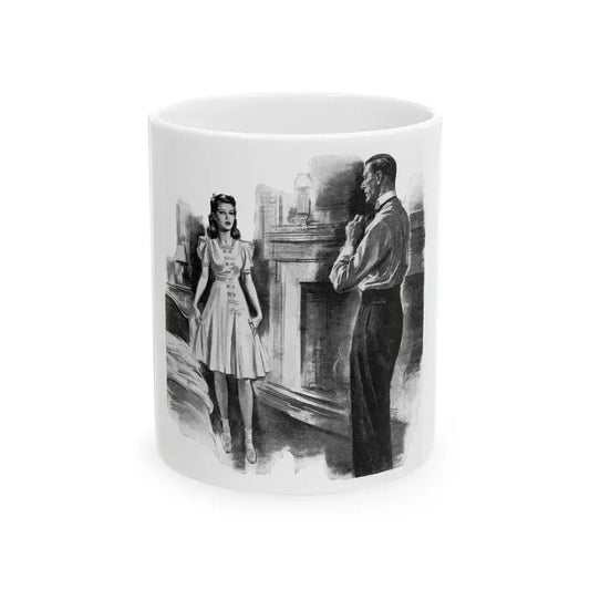 For Thursday's Child by Donald Macardle (6), Woman And Home, 1944 - White Coffee Mug 11oz - Go Mug Yourself