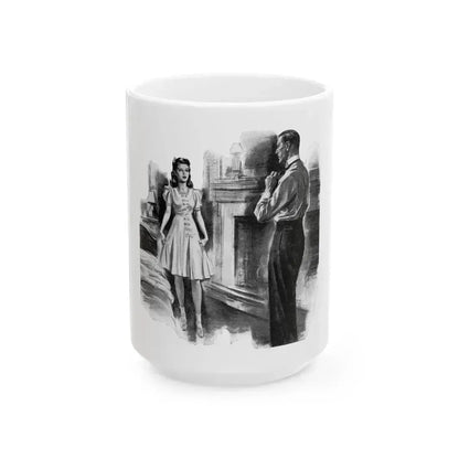 For Thursday's Child by Donald Macardle (6), Woman And Home, 1944 - White Coffee Mug 15oz - Go Mug Yourself