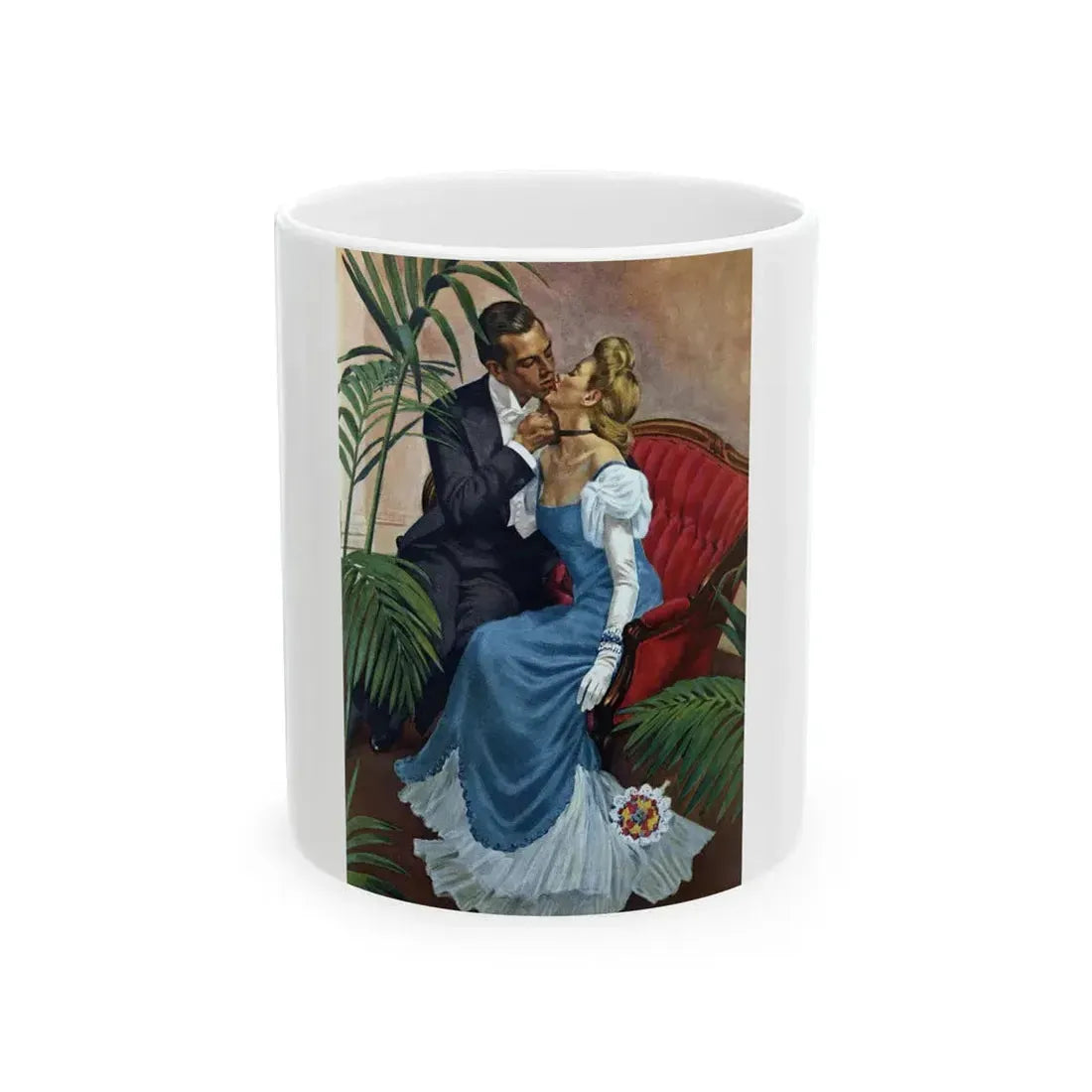 For Whatever Ends, Good Housekeeping, March 1942 - White Coffee Mug 11oz - Go Mug Yourself