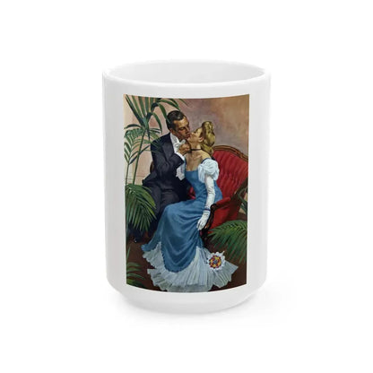 For Whatever Ends, Good Housekeeping, March 1942 - White Coffee Mug 15oz - Go Mug Yourself