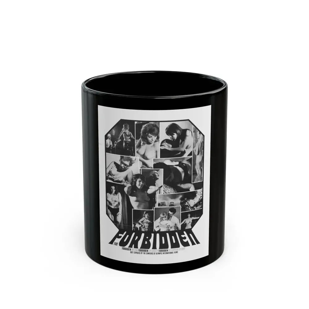 FORBIDDEN 1984 Movie Poster - Black Coffee Mug 11oz - Go Mug Yourself