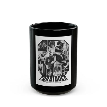 FORBIDDEN 1984 Movie Poster - Black Coffee Mug 15oz - Go Mug Yourself
