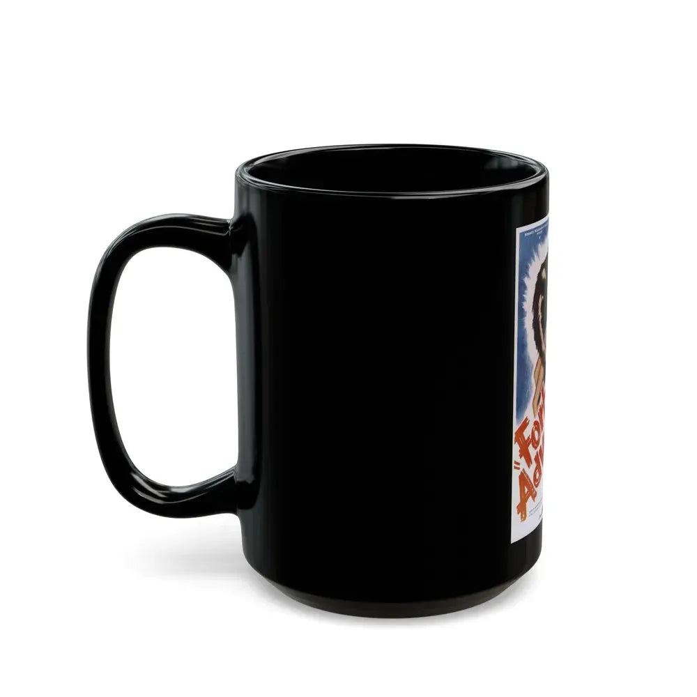 FORBIDDEN ADVENTURE (GORILLA WOMAN) 1937 Movie Poster - Black Coffee Mug - Go Mug Yourself