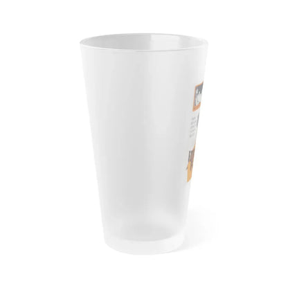 FORBIDDEN FLESH 1968 Movie Poster - Frosted Pint Glass 16oz - Go Mug Yourself