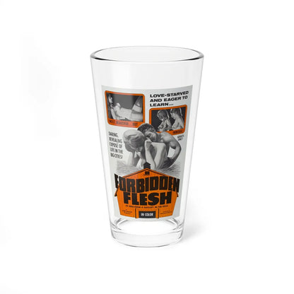 FORBIDDEN FLESH 1968 Movie Poster - Pint Glass 16oz-16oz-Go Mug Yourself