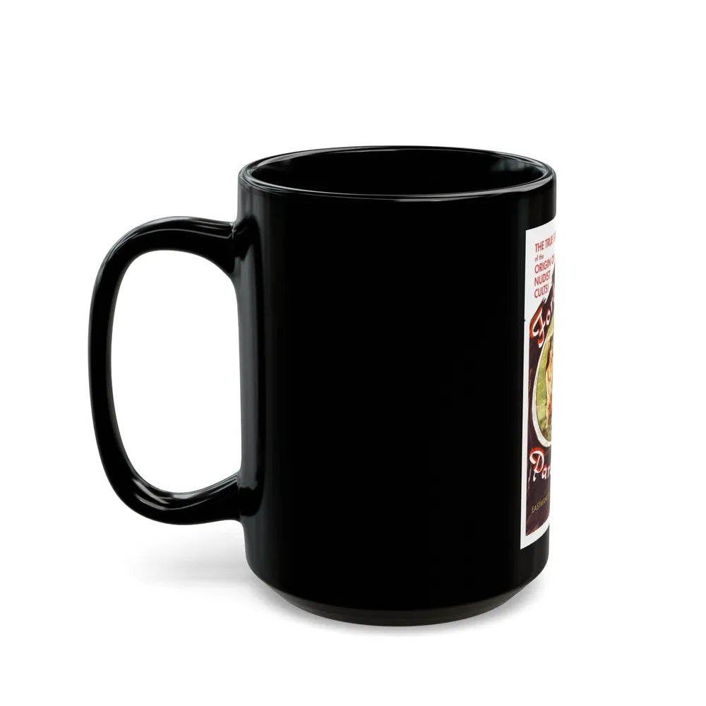 FORBIDDEN PARADISE 1958 Movie Poster - Black Coffee Mug-Go Mug Yourself