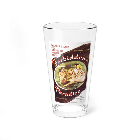 FORBIDDEN PARADISE 1958 Movie Poster - Pint Glass 16oz 16oz - Go Mug Yourself