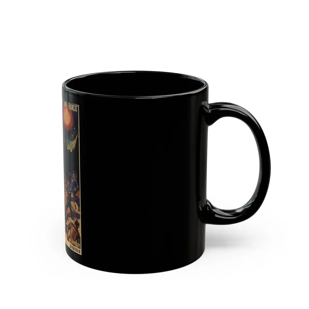 FORBIDDEN PLANET 1956 Movie Poster - Black Coffee Mug - Go Mug Yourself