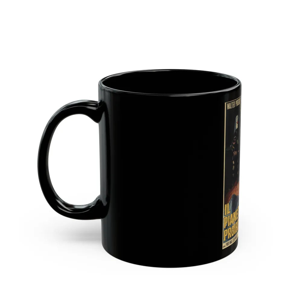 FORBIDDEN PLANET 1956 Movie Poster - Black Coffee Mug-Go Mug Yourself