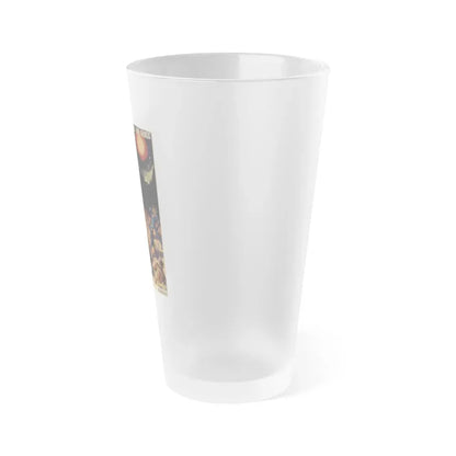 FORBIDDEN PLANET 1956 Movie Poster - Frosted Pint Glass 16oz - Go Mug Yourself