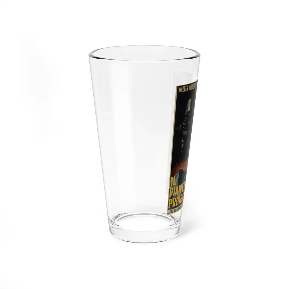 FORBIDDEN PLANET 1956 Movie Poster - Pint Glass 16oz - Go Mug Yourself