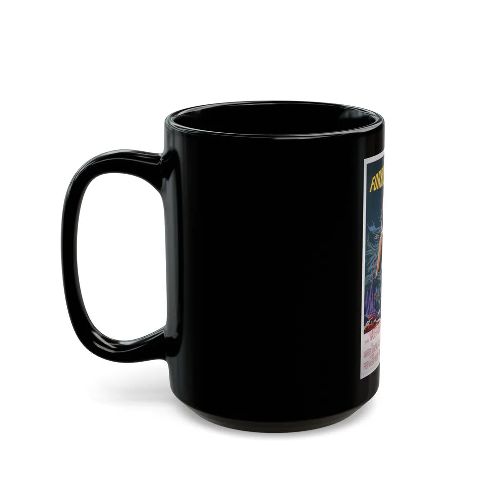 FORBIDDEN PLANET (2) 1956 Movie Poster - Black Coffee Mug-Go Mug Yourself