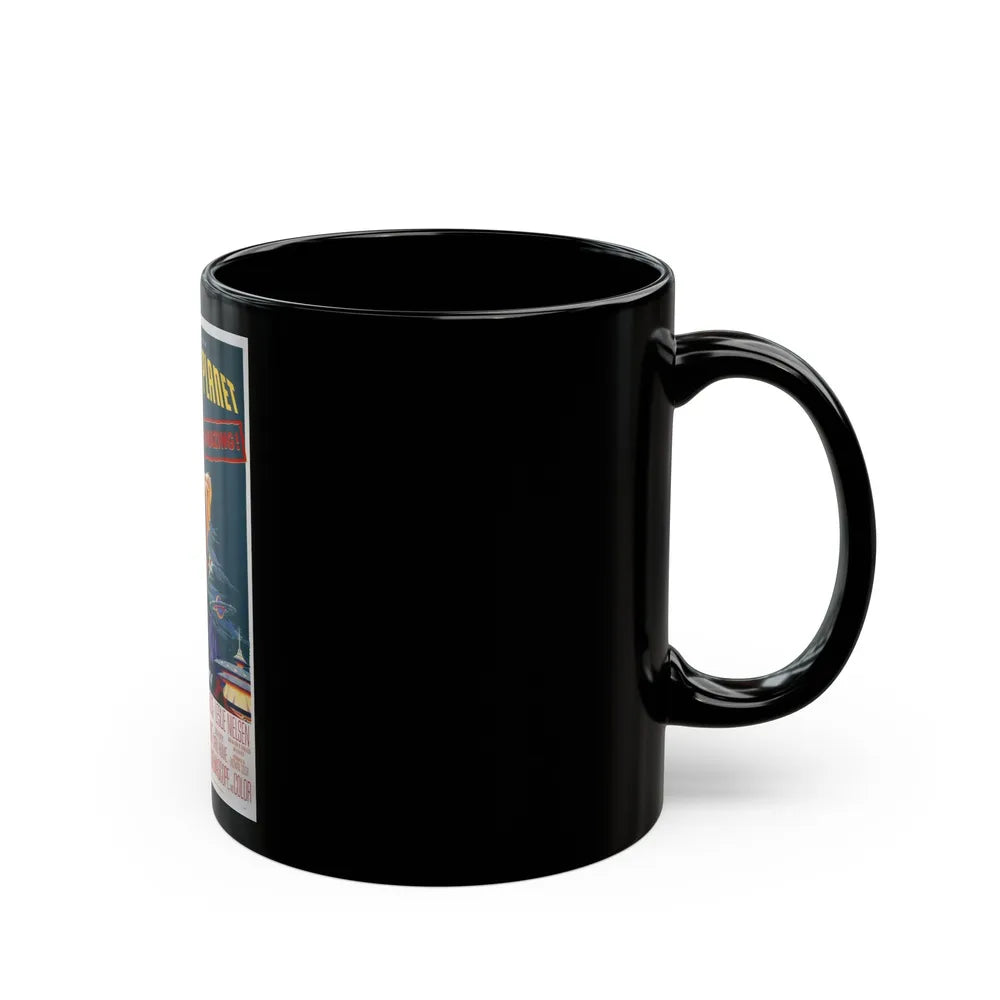 FORBIDDEN PLANET (2) 1956 Movie Poster - Black Coffee Mug-Go Mug Yourself