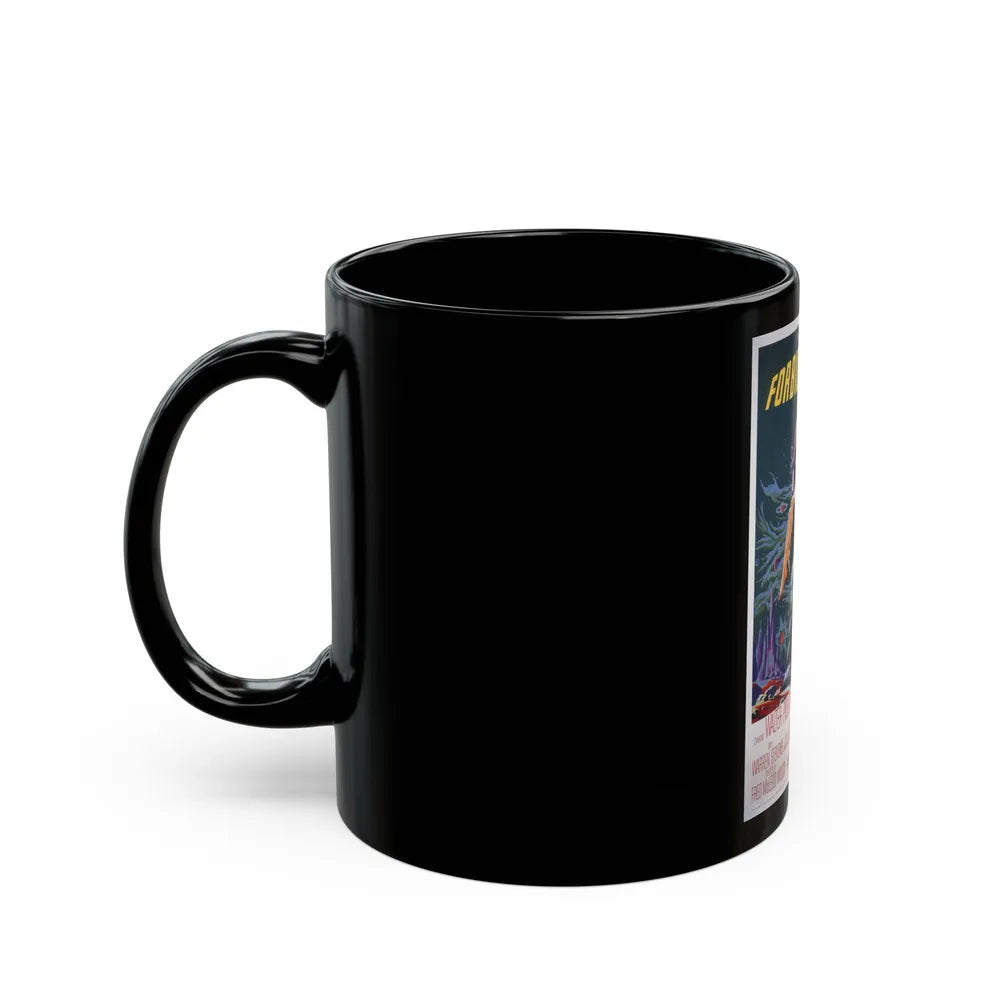 FORBIDDEN PLANET (2) 1956 Movie Poster - Black Coffee Mug-Go Mug Yourself