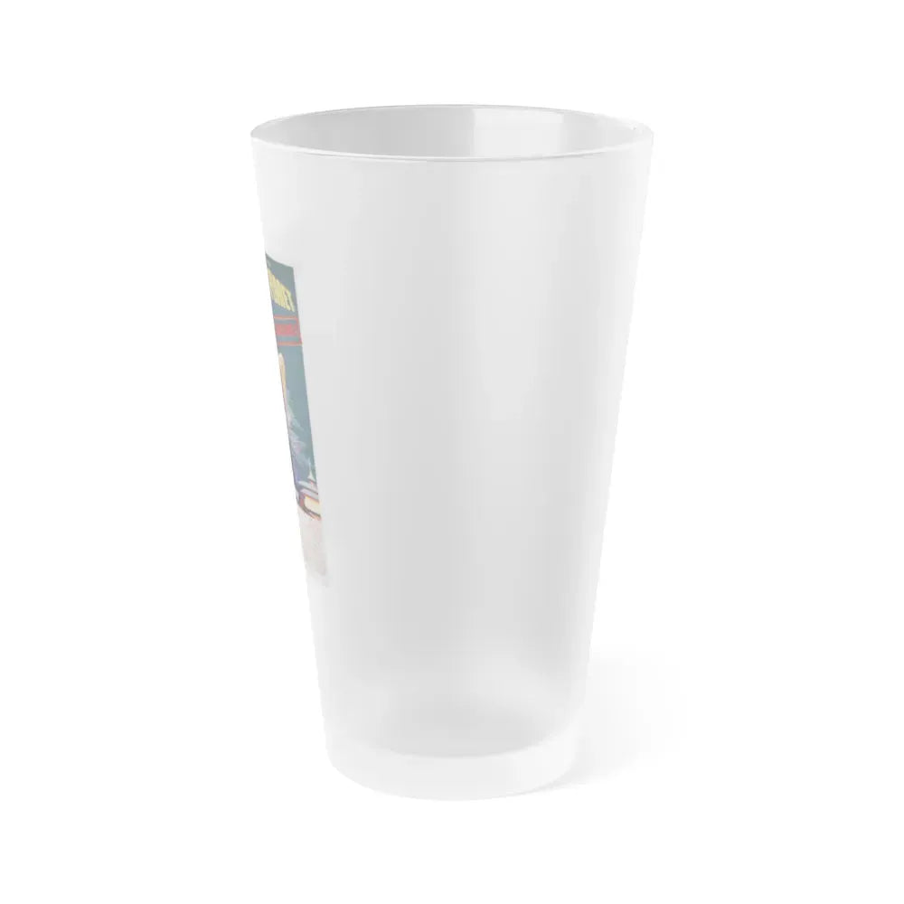 FORBIDDEN PLANET (2) 1956 Movie Poster - Frosted Pint Glass 16oz - Go Mug Yourself