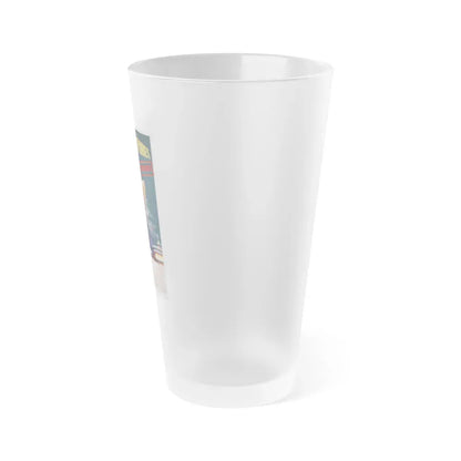 FORBIDDEN PLANET (2) 1956 Movie Poster - Frosted Pint Glass 16oz - Go Mug Yourself