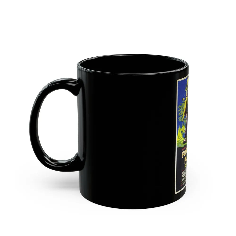 FORBIDDEN PLANET (3) 1956 Movie Poster - Black Coffee Mug-Go Mug Yourself