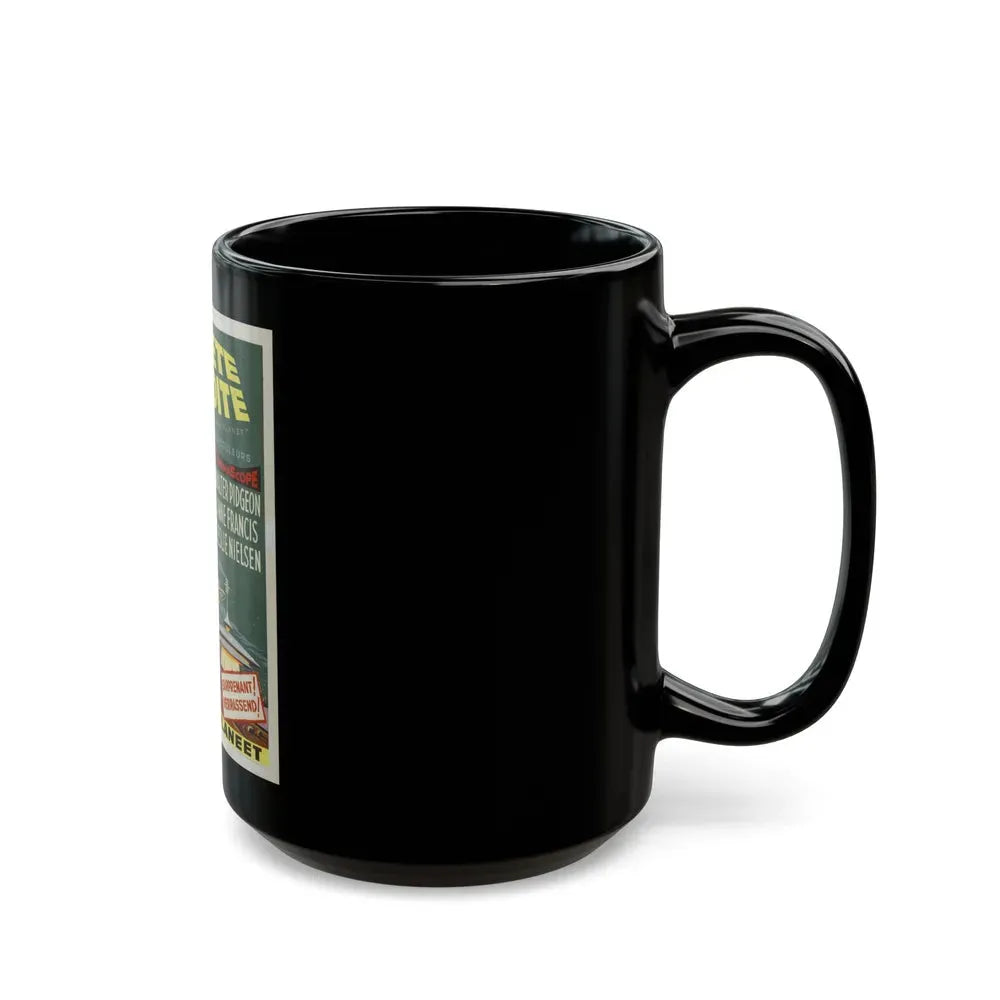 FORBIDDEN PLANET (BELGIAN) 1956 Movie Poster - Black Coffee Mug - Go Mug Yourself