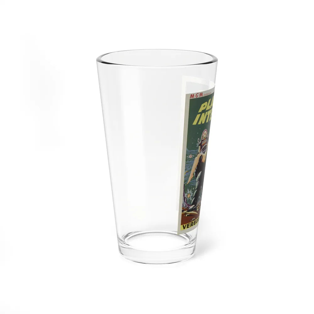 FORBIDDEN PLANET (BELGIAN) 1956 Movie Poster - Pint Glass 16oz-Go Mug Yourself