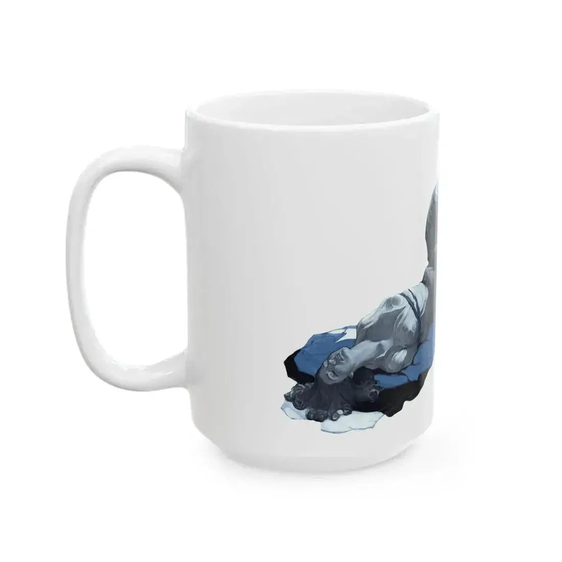 Forbidden Valley (1), Redbook, December 1932 - White Coffee Mug - Go Mug Yourself