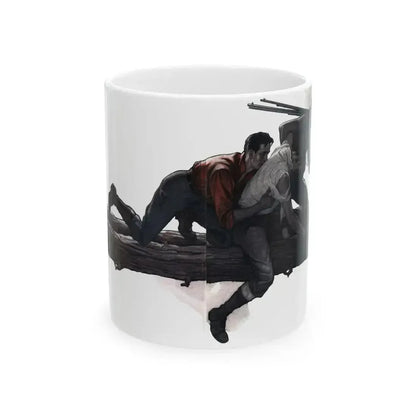 Forbidden Valley (2), Redbook, December 1932 - White Coffee Mug 11oz - Go Mug Yourself