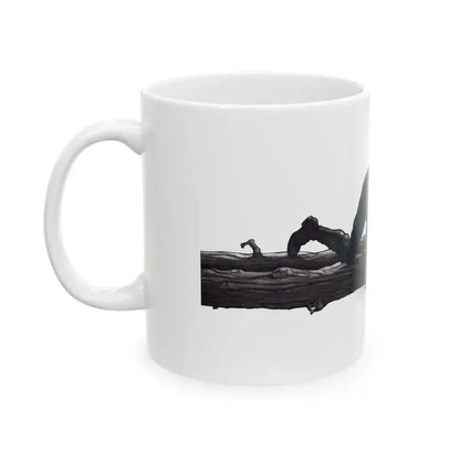 Forbidden Valley (2), Redbook, December 1932 - White Coffee Mug - Go Mug Yourself
