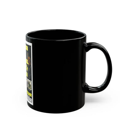 FORCE FOUR 1975 Movie Poster - Black Coffee Mug-Go Mug Yourself