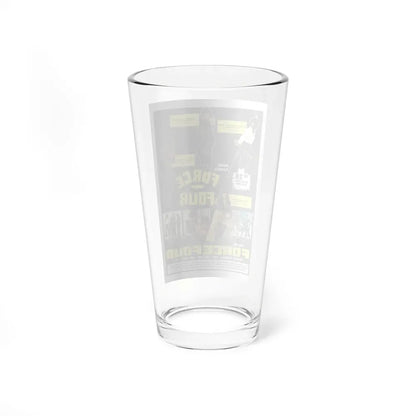 FORCE FOUR 1975 Movie Poster - Pint Glass 16oz - Go Mug Yourself