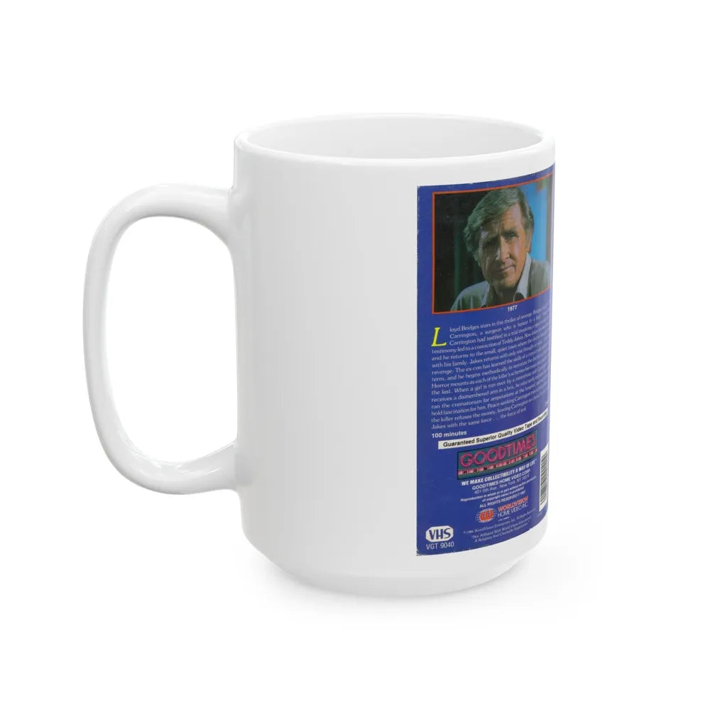 FORCE OF EVIL (VHS COVER) - White Coffee Mug-Go Mug Yourself