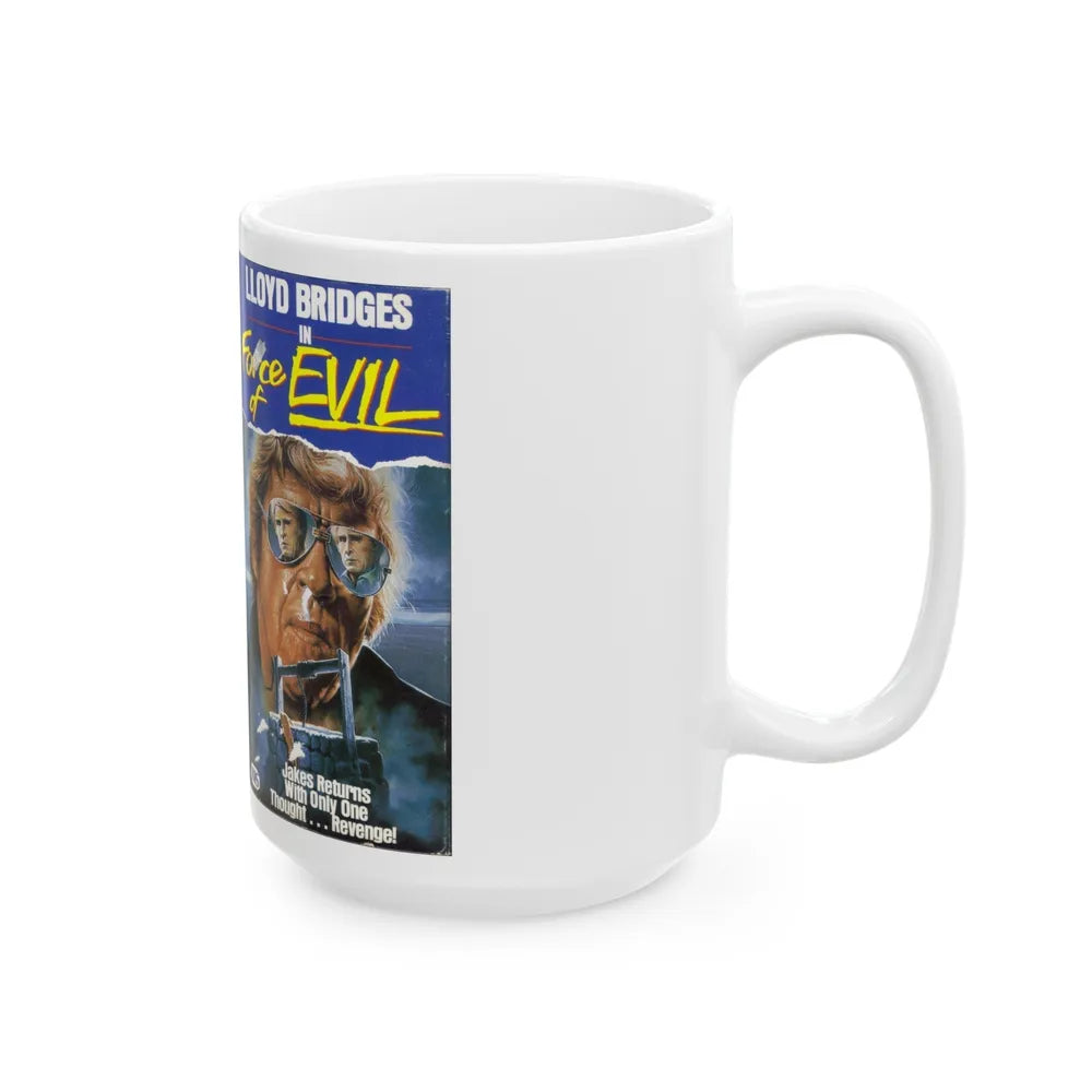 FORCE OF EVIL (VHS COVER) - White Coffee Mug-Go Mug Yourself