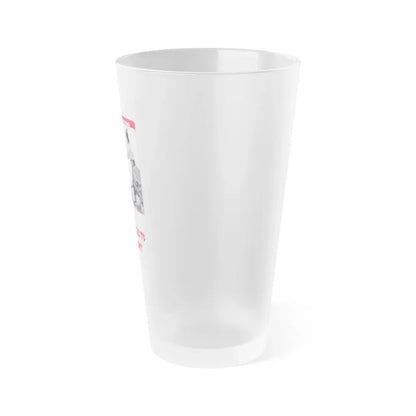 FORCED TO FIGHT 1971 Movie Poster - Frosted Pint Glass 16oz - Go Mug Yourself