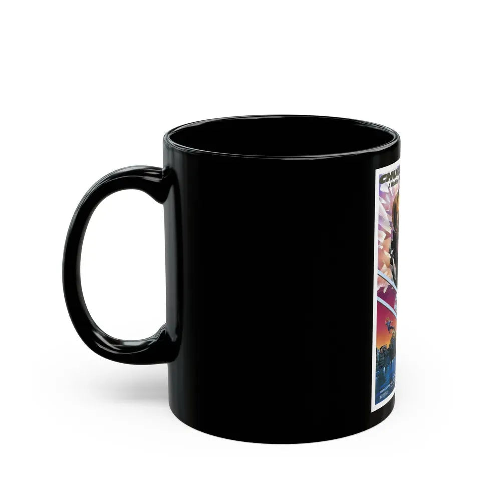 FORCED VENGEANCE 1982 Movie Poster - Black Coffee Mug - Go Mug Yourself