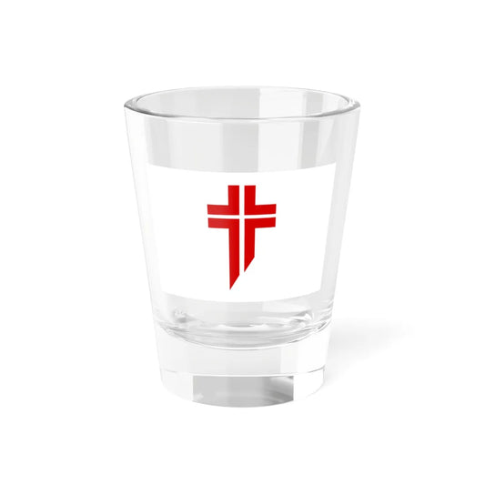 Forces Libanaises Flag (Lebanon) Shot Glass 1.5oz 1.5oz - Go Mug Yourself